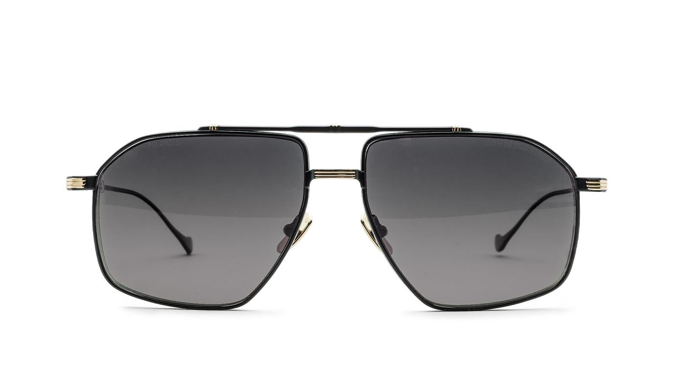 Cutler & Gross CGST 1424 Kensington-Brille-Cutler & Gross-59-15-01 - black/gold-Schönhelden
