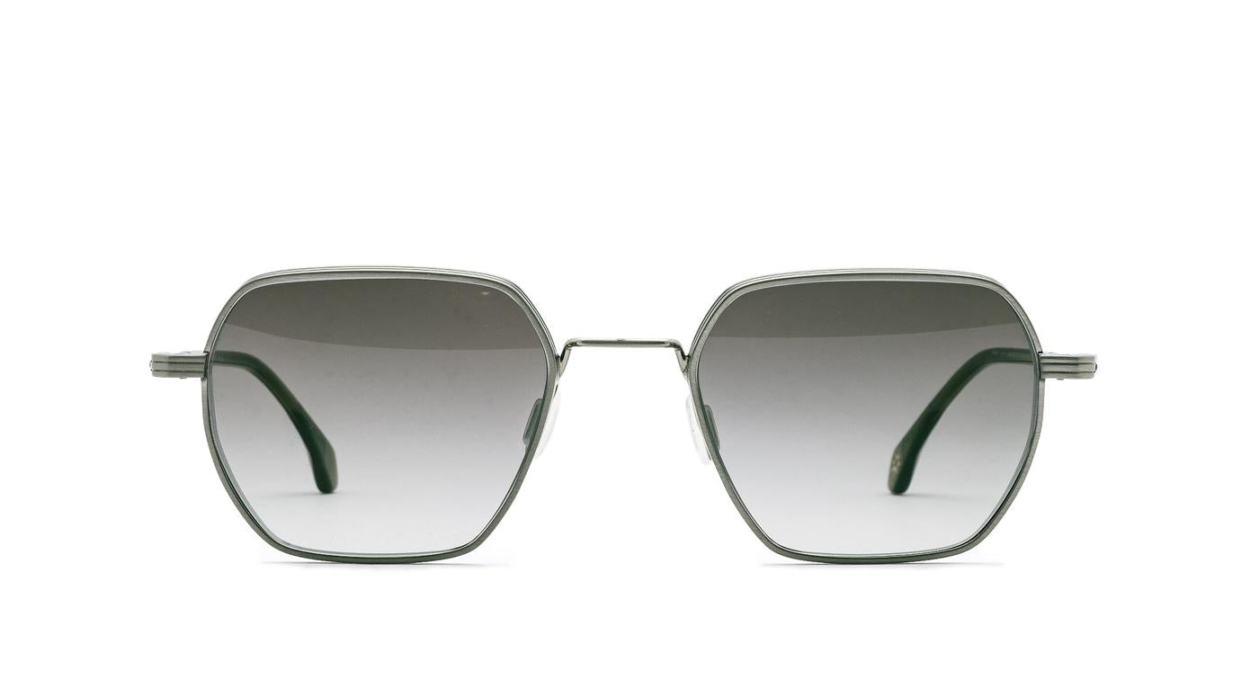 DICK MOBY Nagasaki-Brille-Dick Moby-019 - Brushed silver-51-20-Schönhelden