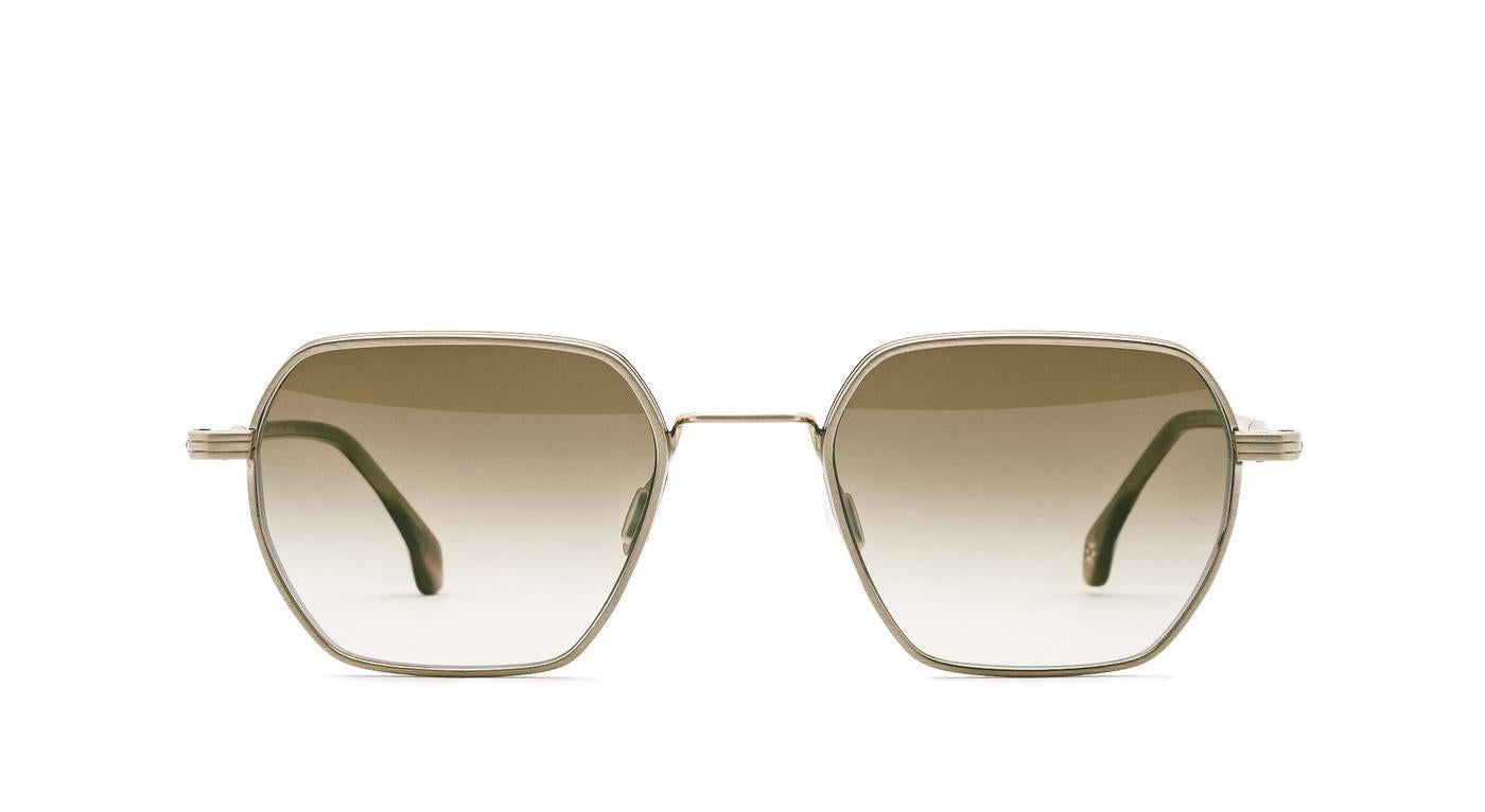 DICK MOBY Nagasaki-Brille-Dick Moby-141 - brushed gold-51-20-Schönhelden