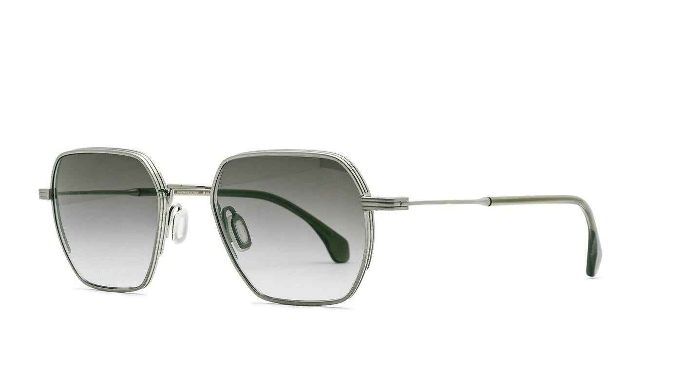 DICK MOBY Nagasaki-Brille-Dick Moby-019 - Brushed silver-51-20-Schönhelden