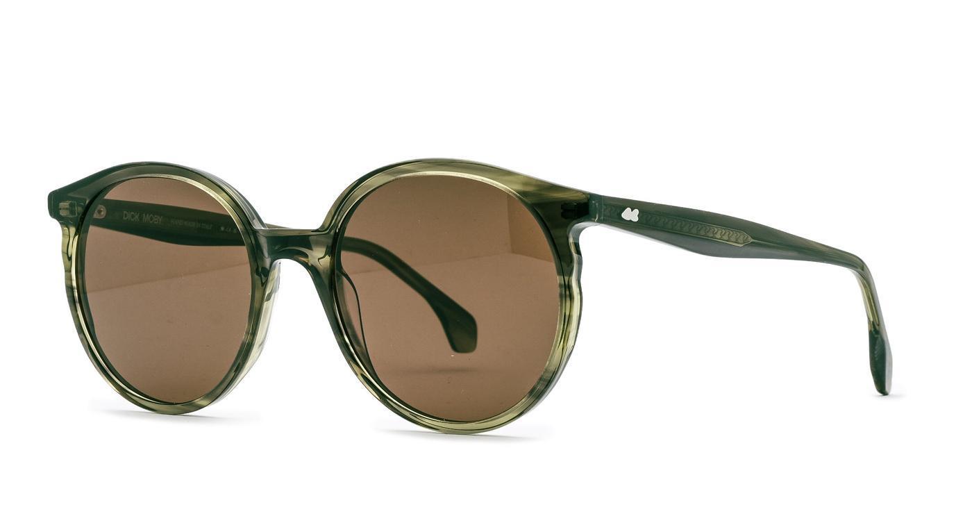 DICK MOBY Saint Malo-Brille-Dick Moby-032 - green leaves-54-19-Schönhelden