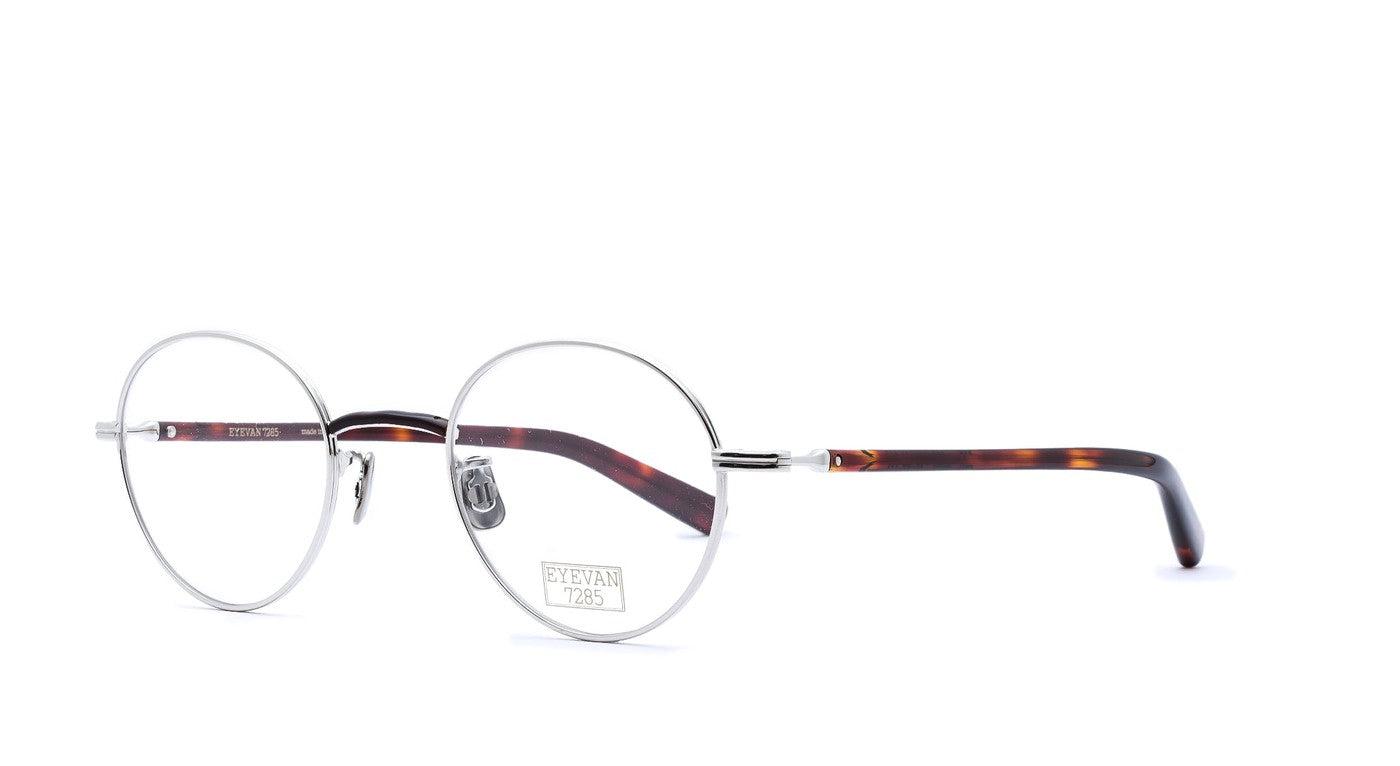 Eyevan 7285 220-Brille-Eyevan 7285-800 - silber/havanna-45-22-Schönhelden