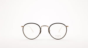 Eyevan 7285 717W-Brille-Eyevan 7285-1002 - Gold - Schwarz-48-24-Schönhelden