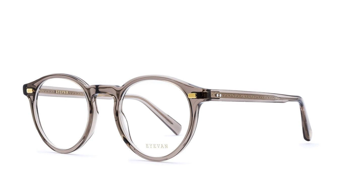 Eyevan 7285 Puerto-E-Brille-Eyevan 7285-SMK - hellgrau transparent (warm grey transparent)-47-22-Schönhelden