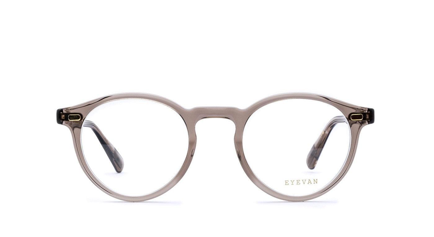 Eyevan 7285 Puerto-E-Brille-Eyevan 7285-SMK - hellgrau transparent (warm grey transparent)-47-22-Schönhelden