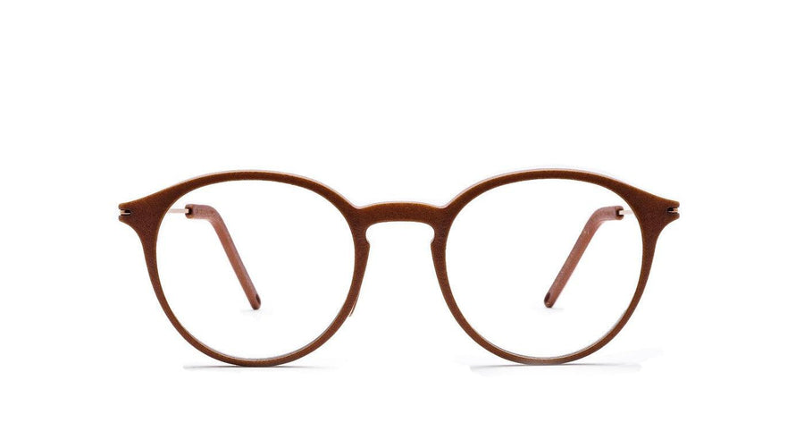 Klenze & Baum - Asket - "Bary" S-Brille-Klenze & Baum-47-19-024 - peanut / rose gold-Schönhelden