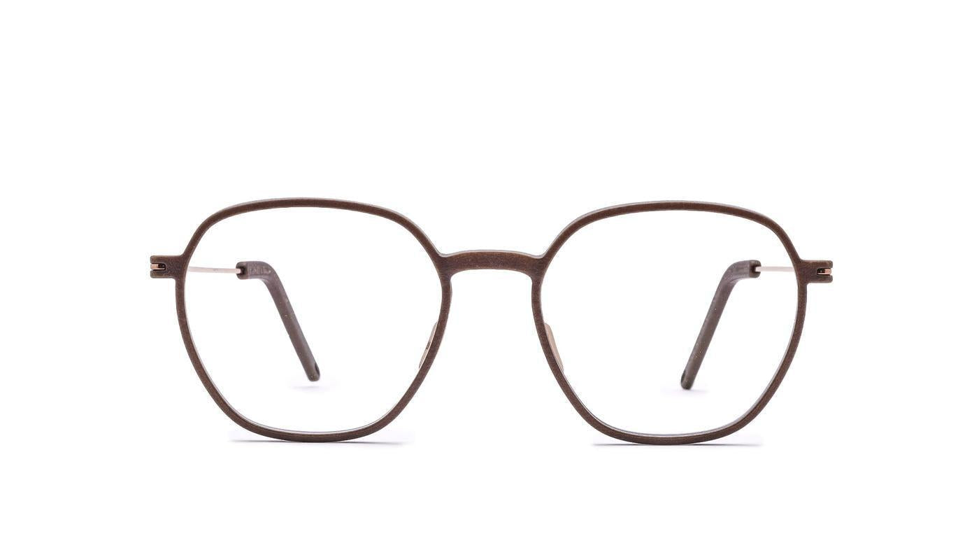 Klenze & Baum - Asket - "Fox" L-Brille-Klenze & Baum-50-17-002 - soil / silver-Schönhelden