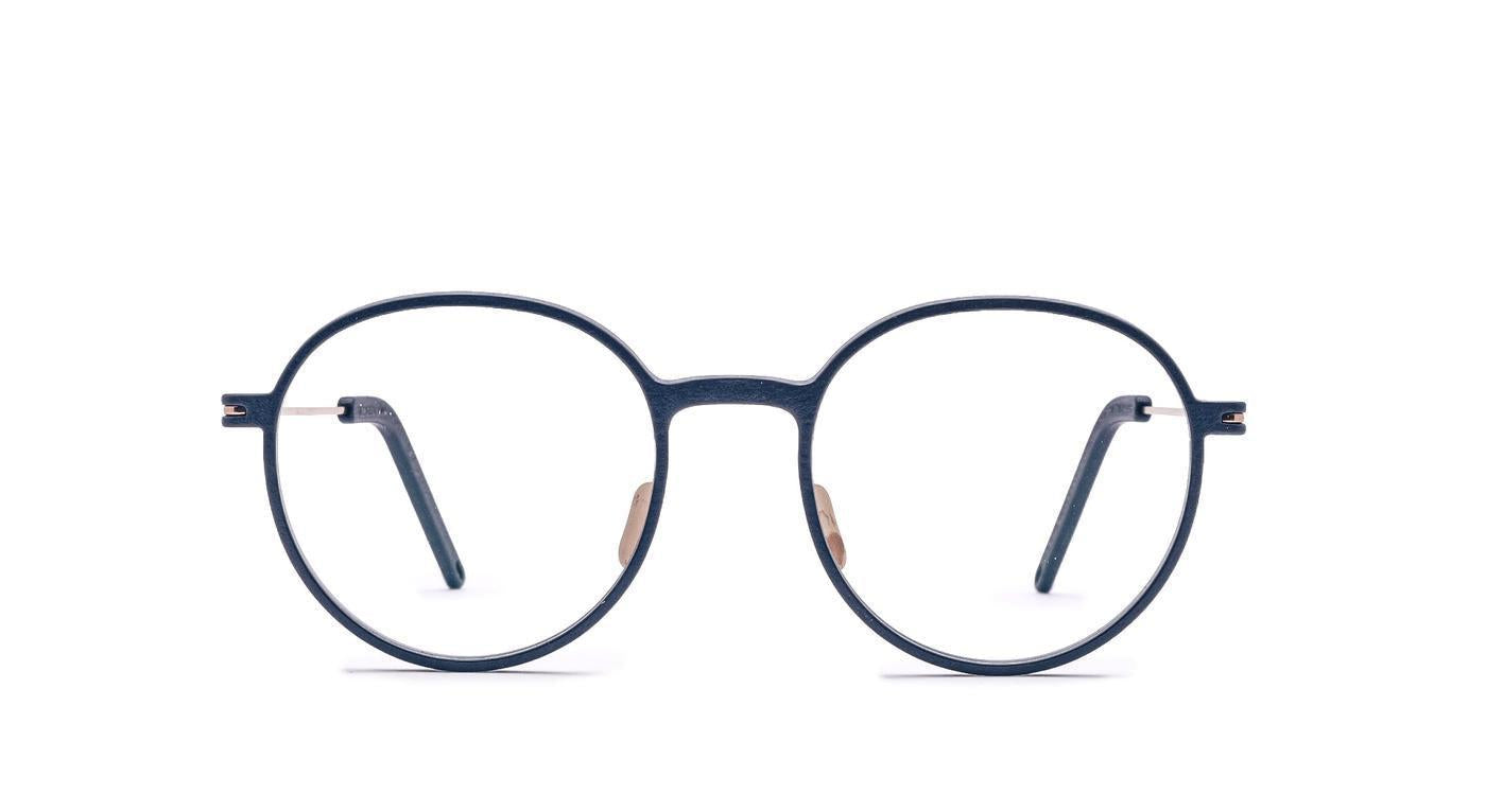 Klenze & Baum - Asket - "Laotse" L-Brille-Klenze & Baum-49-18-001 - coal / silver-Schönhelden