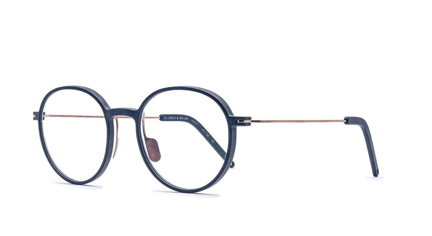 Klenze & Baum - Asket - "Laotse" L-Brille-Klenze & Baum-49-18-001 - coal / silver-Schönhelden