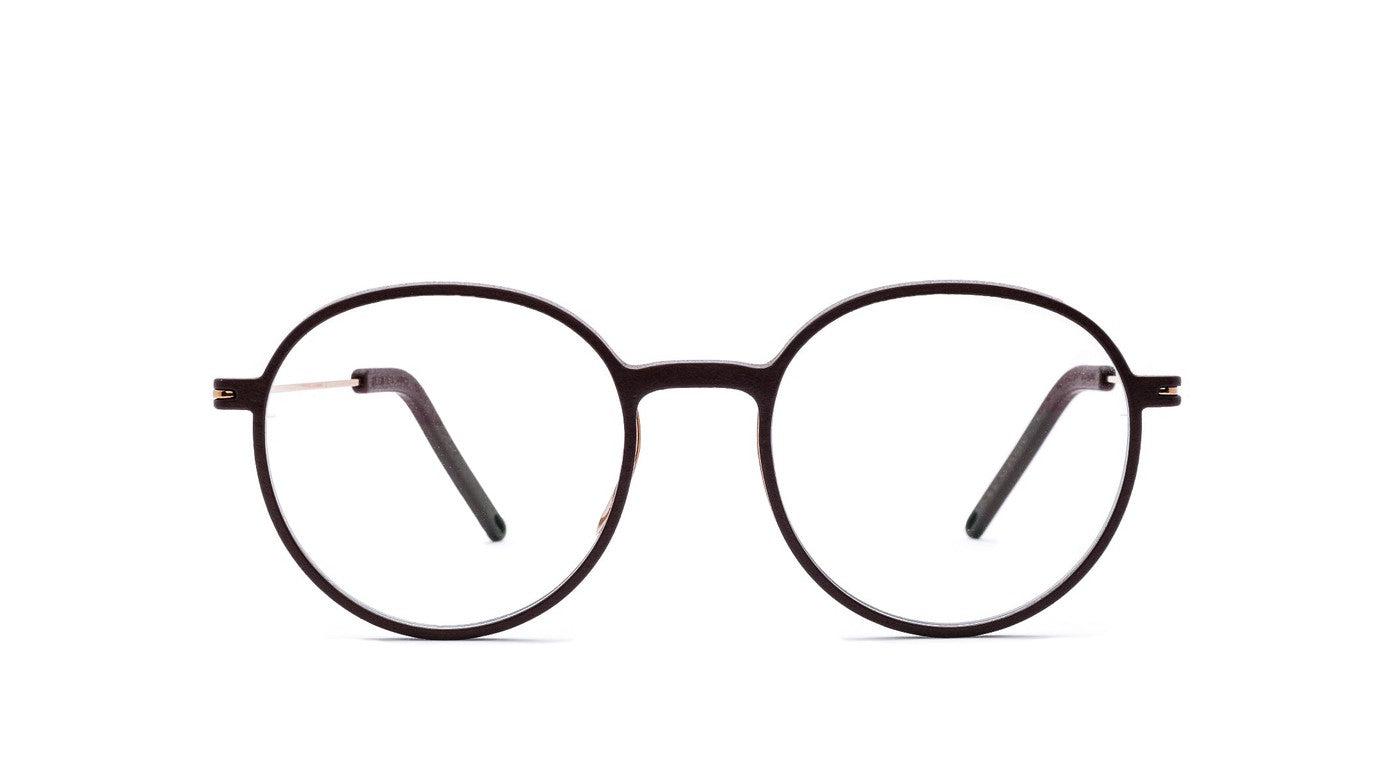 Klenze & Baum - Asket - "Laotse" L-Brille-Klenze & Baum-49-18-001 - coal / silver-Schönhelden