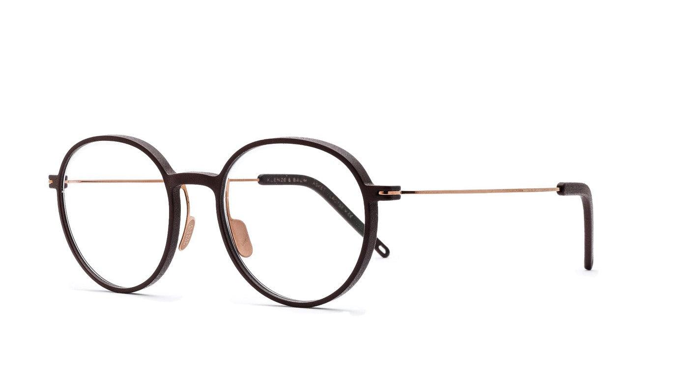 Klenze & Baum - Asket - "Laotse" L-Brille-Klenze & Baum-49-18-001 - coal / silver-Schönhelden