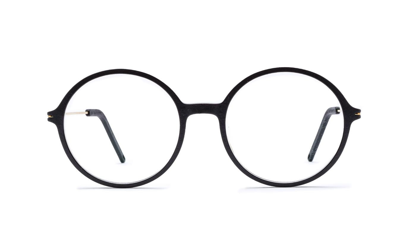 Klenze & Baum - Asket - "Noli" L-Brille-Klenze & Baum-54-19-001 - Coal / Gold-Schönhelden