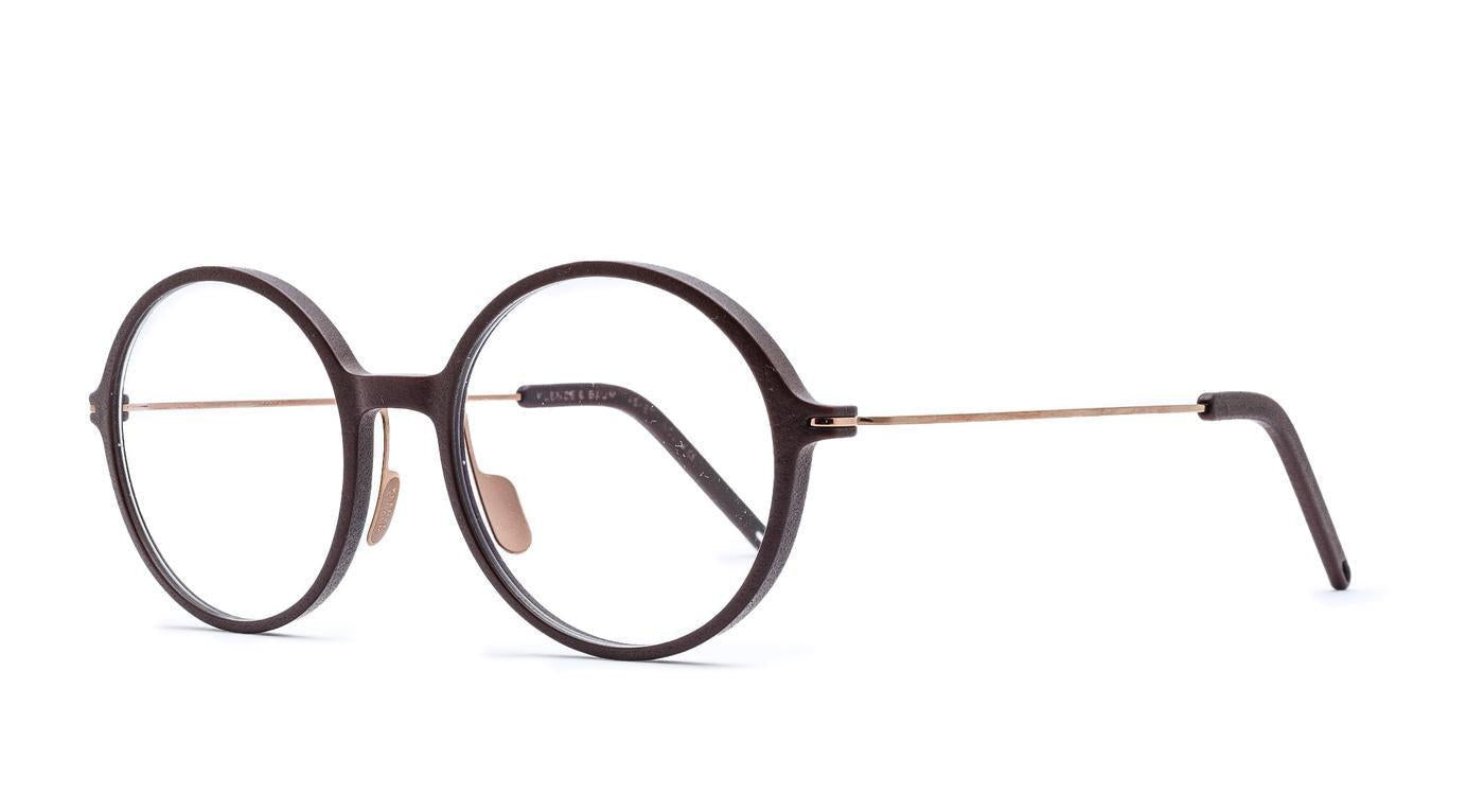 Klenze & Baum - Asket - "Noli" S-Brille-Klenze & Baum-52-19-002 - Soil / Rose Gold-Schönhelden