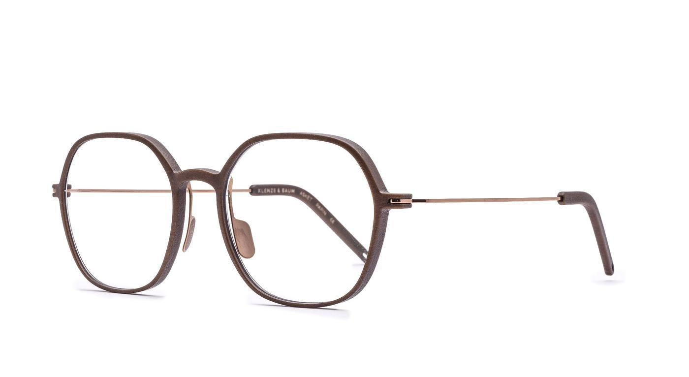 Klenze & Baum - Asket - "Papin" L-Brille-Klenze & Baum-52-18-022 - moos/ rose gold-Schönhelden