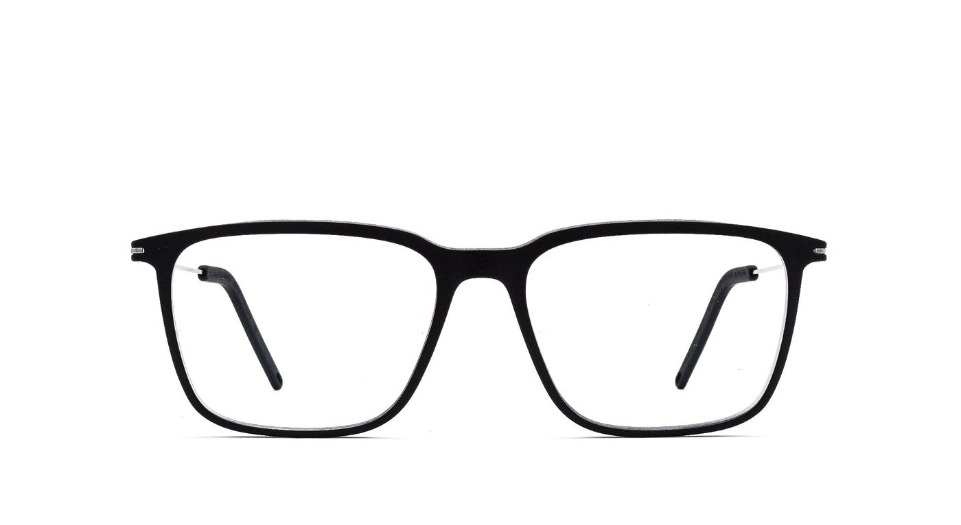 Klenze & Baum - Asket - "Parks" L-Brille-Klenze & Baum-57-17-001 - coal/ silver-Schönhelden