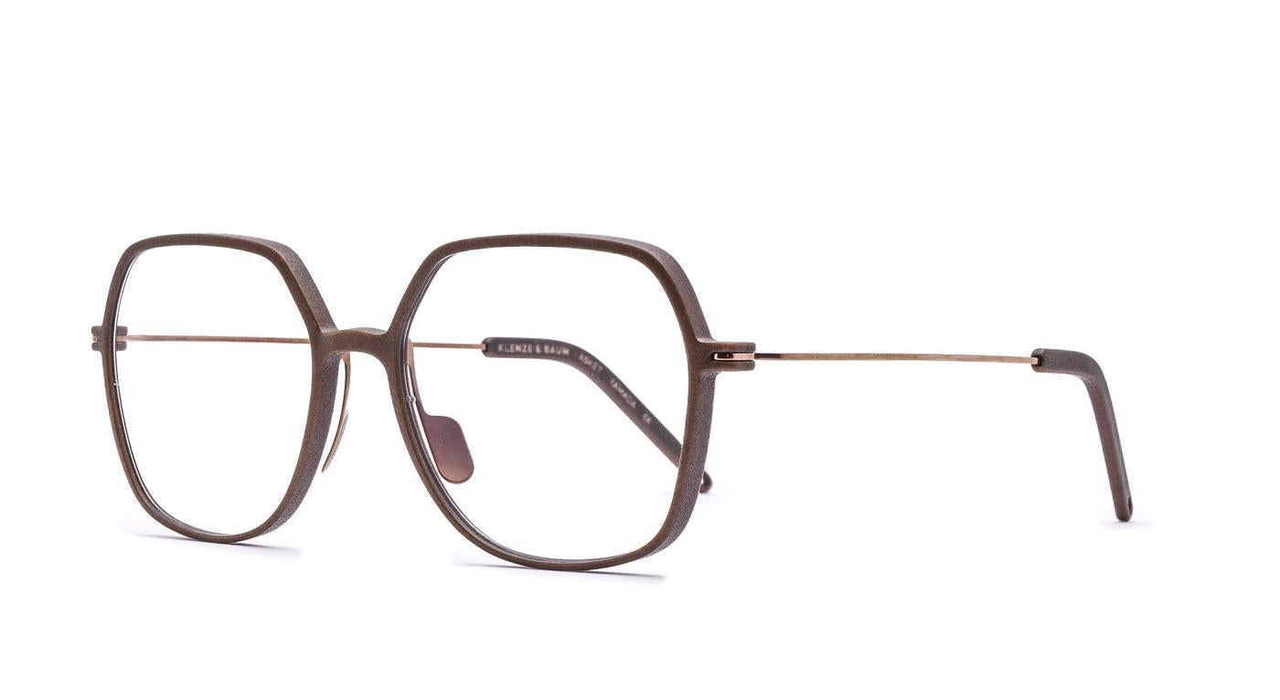 Klenze & Baum - Asket - "Yamada" L-Brille-Klenze & Baum-54-17-022 - moss / rose gold-Schönhelden