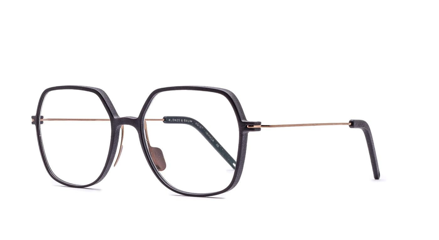 Klenze & Baum - Asket - "Yamada" S-Brille-Klenze & Baum-52-16-001 - Coal / Gold-Schönhelden