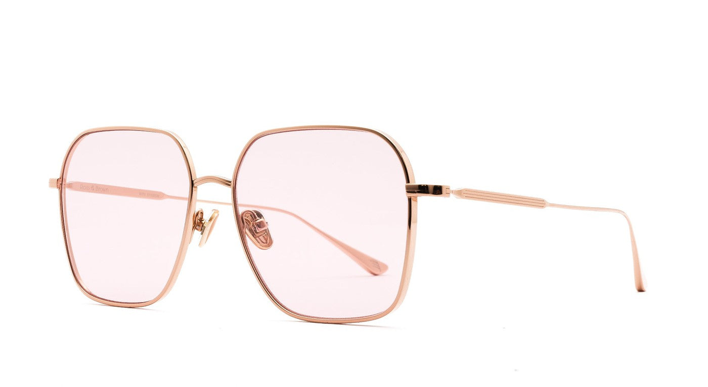 Ross & Brown HARLEM-Brille-Ross & Brown-205 - shiny pale rose-56-15-Schönhelden
