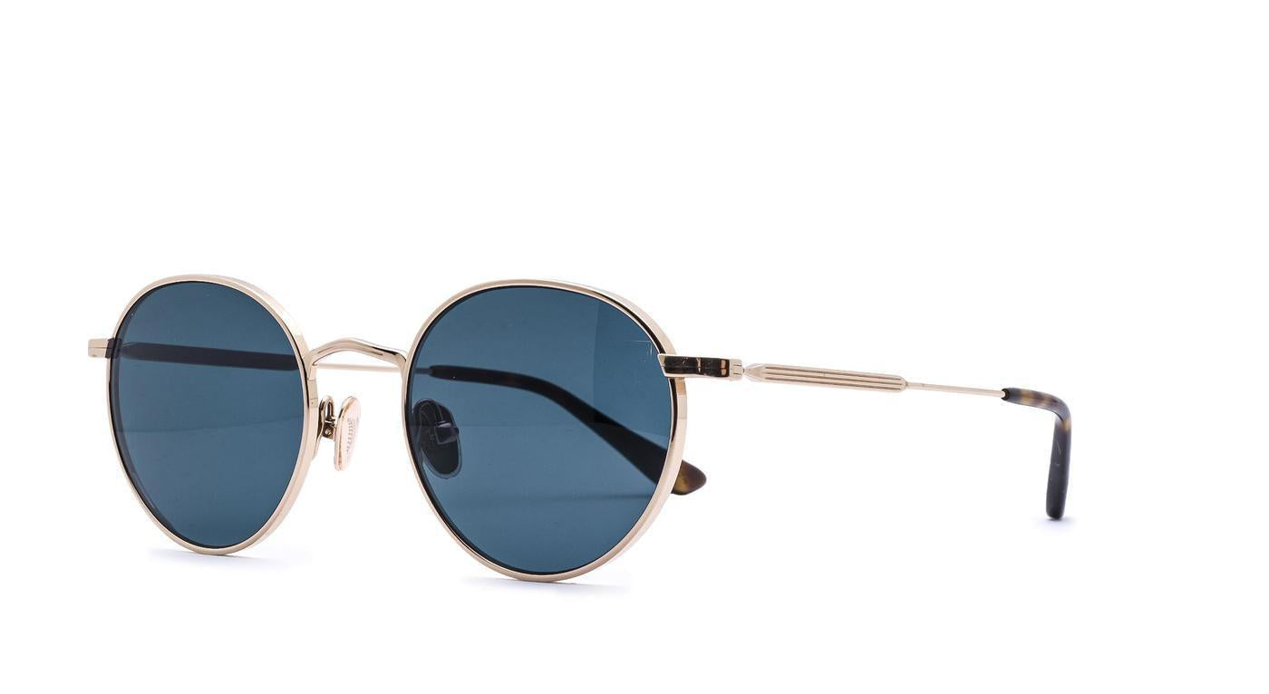 Ross & Brown Hackney-Brille-Ross & Brown-206/195 - Shiny Rose Gold/Night Tortoise Classic Blue-48-20-Schönhelden