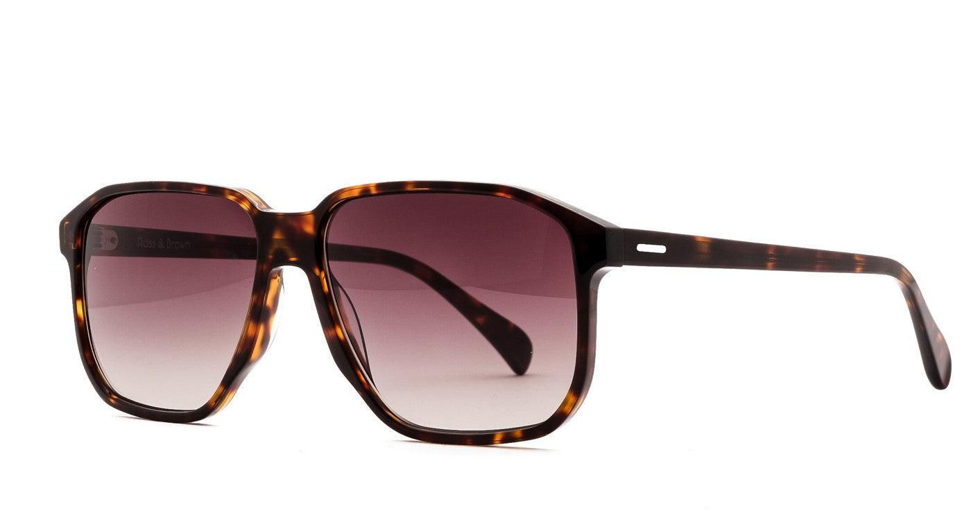 Ross & Brown L.A. 3-Brille-Ross & Brown-195 - yellow tortoise-60-15-Schönhelden