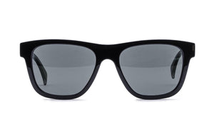 Ross & Brown MILANO 5-Brille-Ross & Brown-016/199 - Shiny Black/Air Black Classic Grey-56-19-Schönhelden
