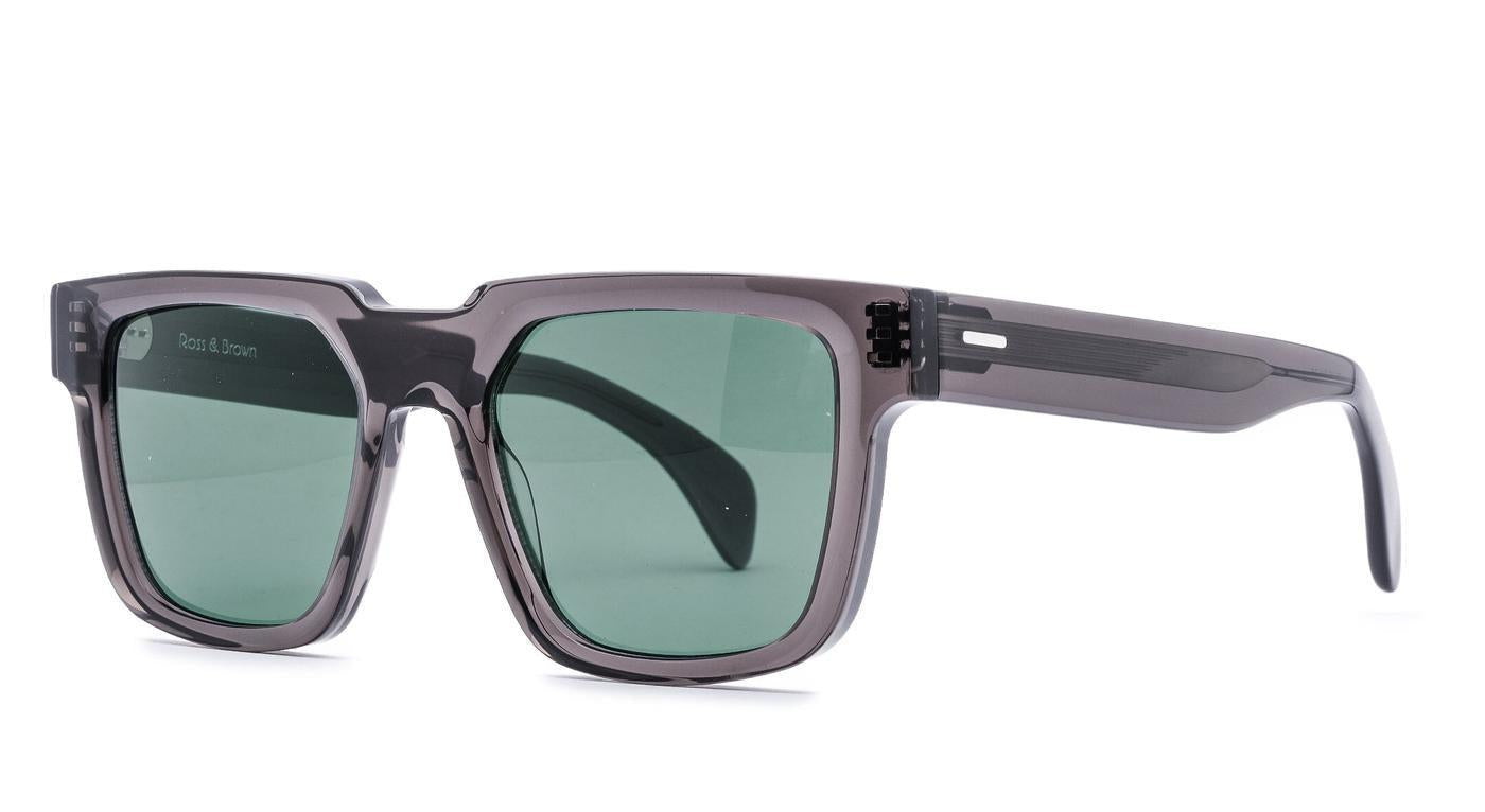 Ross & Brown Miami 2-Brille-Ross & Brown-005 - Cigar Classic Green-54-21-Schönhelden