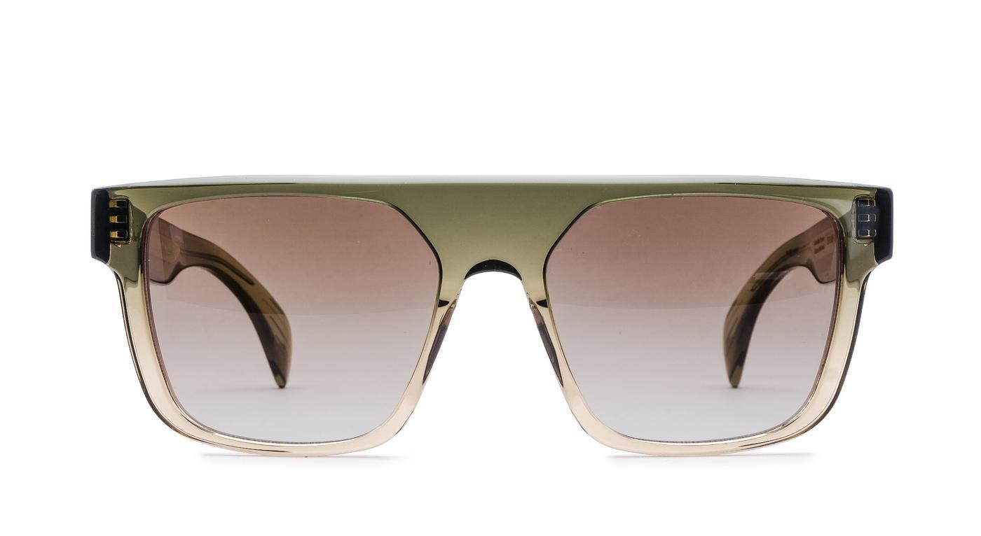 Ross & Brown Miami 3-Brille-Ross & Brown-005 - Cigar Classic Green-57-19-Schönhelden