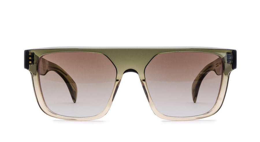 Ross & Brown Miami 3-Brille-Ross & Brown-005 - Cigar Classic Green-57-19-Schönhelden