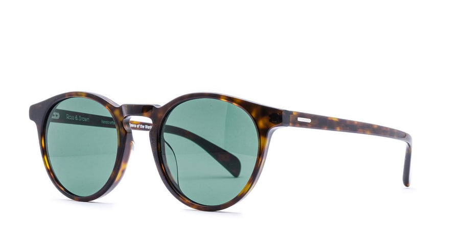 Ross & Brown PARIS L-Brille-Ross & Brown-49-22-195 - Night Tortoise Classic Green-Schönhelden