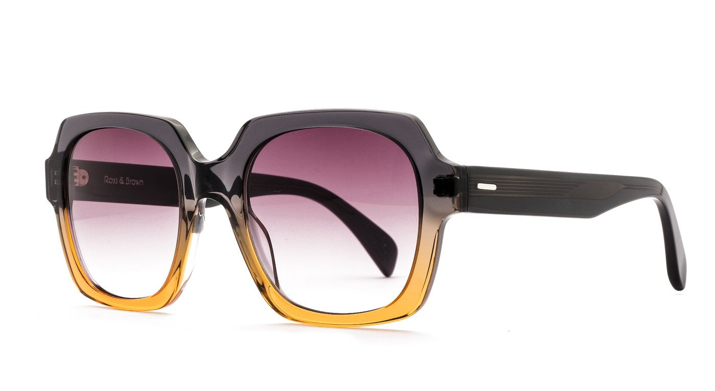 Ross & Brown PORTOFINO 4-Brille-Ross & Brown-54-22-177 - Fumé Peach Gradient Grey-Schönhelden