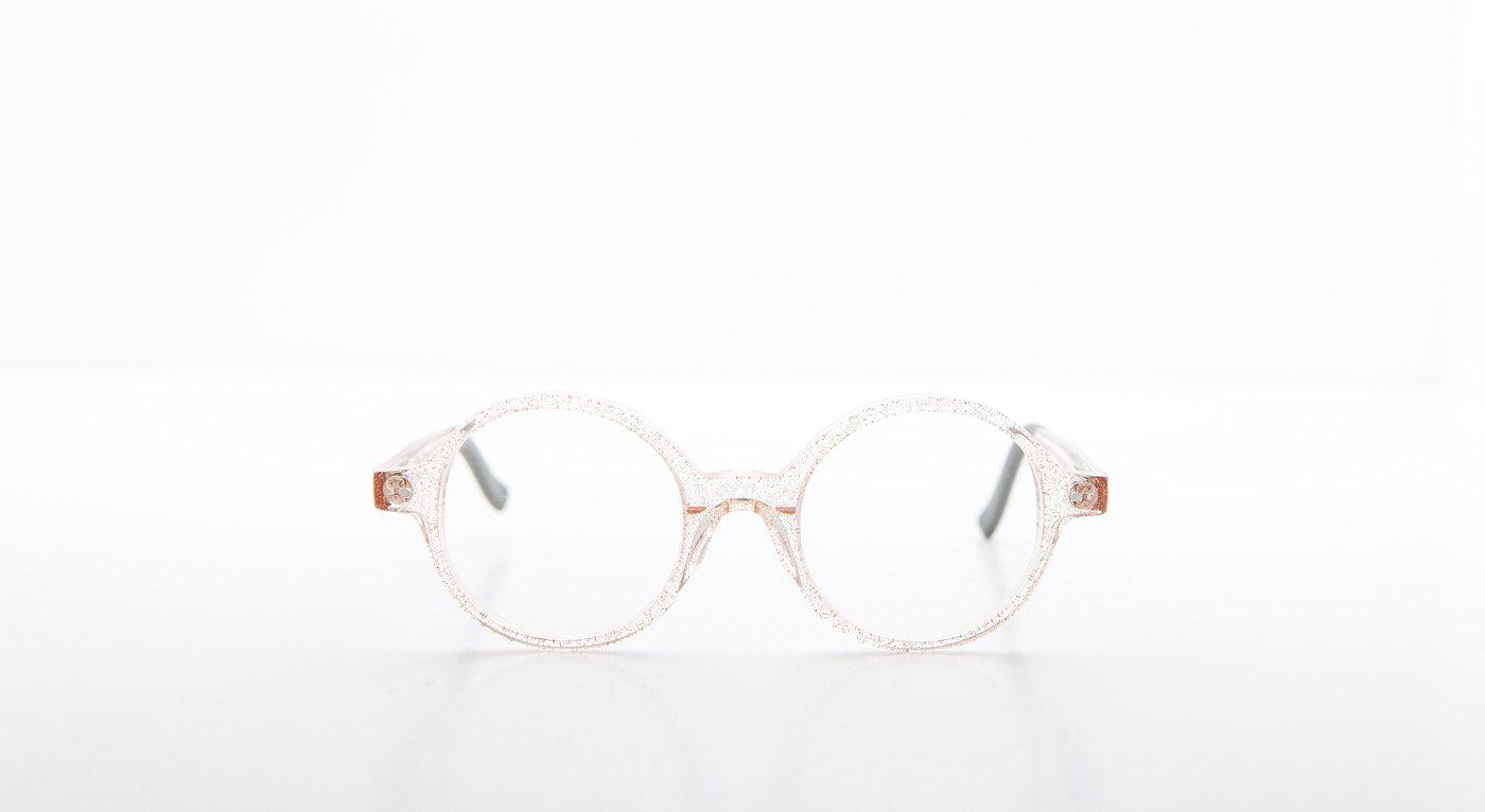 Very French Gangsters - Very Smile 1-Brille-Very French Gangsters-092 - hautfarbig glitzernd (nude paillette)-41-18-Schönhelden