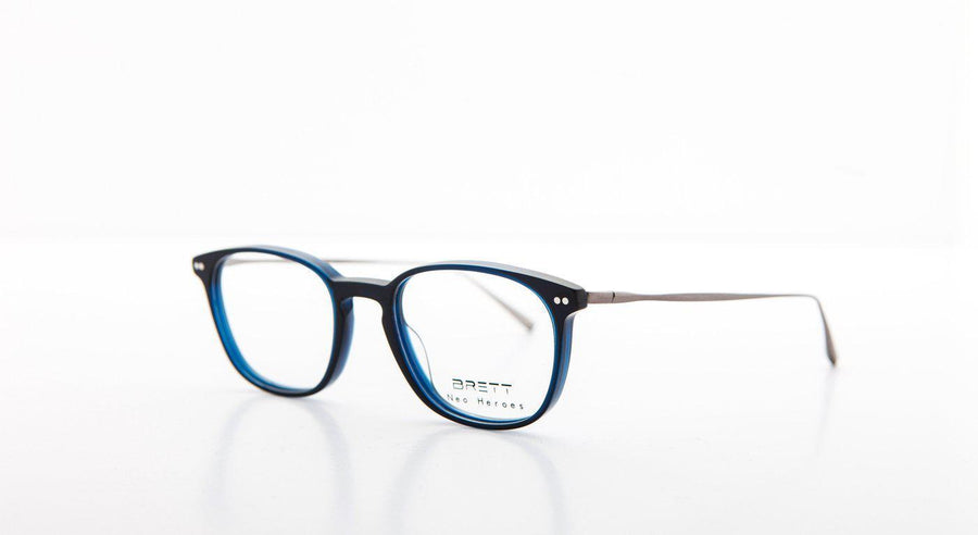 BRETT James-Brille-Brett-C13 - schildpatt/olive-graumetall (havanna / olive - gun)-49-19-Schönhelden