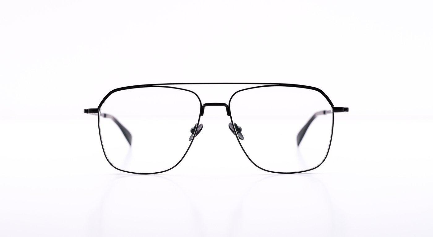 COBLENS Standspur-Brille-Coblens-201 - SCHWARZ MATT-57-15-Schönhelden