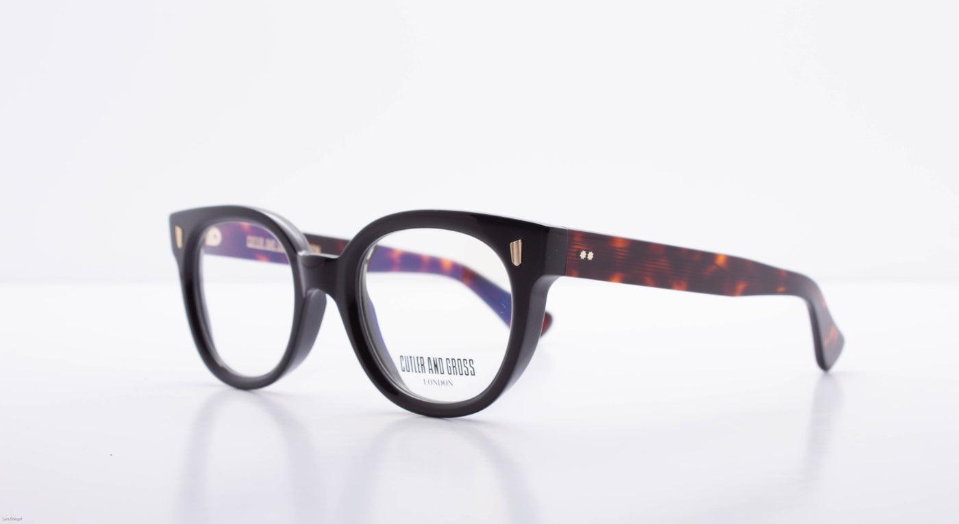 Cutler & Gross CGOP 9298-Brille-Cutler & Gross-49-21-01 Black/Dark Turtle-Schönhelden
