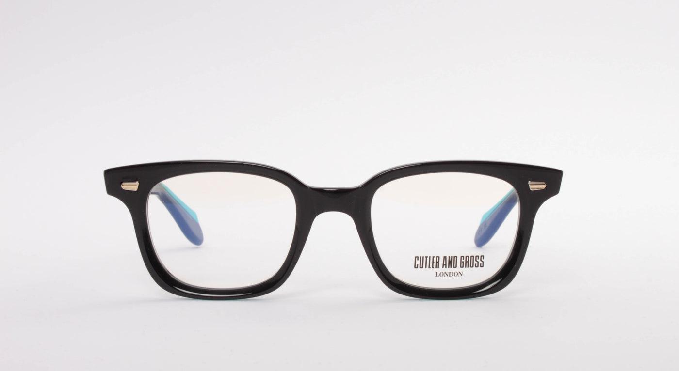 Cutler & Gross CGOP 9521-Brille-Cutler & Gross-49-22-01 - Teal on Black-Schönhelden
