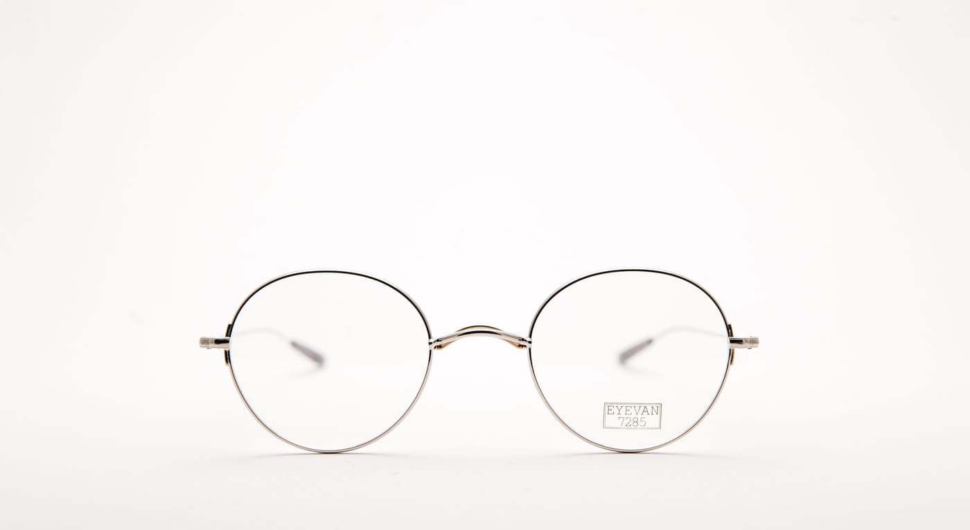 Eyevan 7285 142E-TL-Brille-Eyevan 7285-80015 - Silber (silver)-47-23-Schönhelden