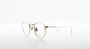 Eyevan 7285 717E-Brille-Eyevan 7285-3071 gold - transparent Acetat (gold - transparent acetat)-46-24-Schönhelden