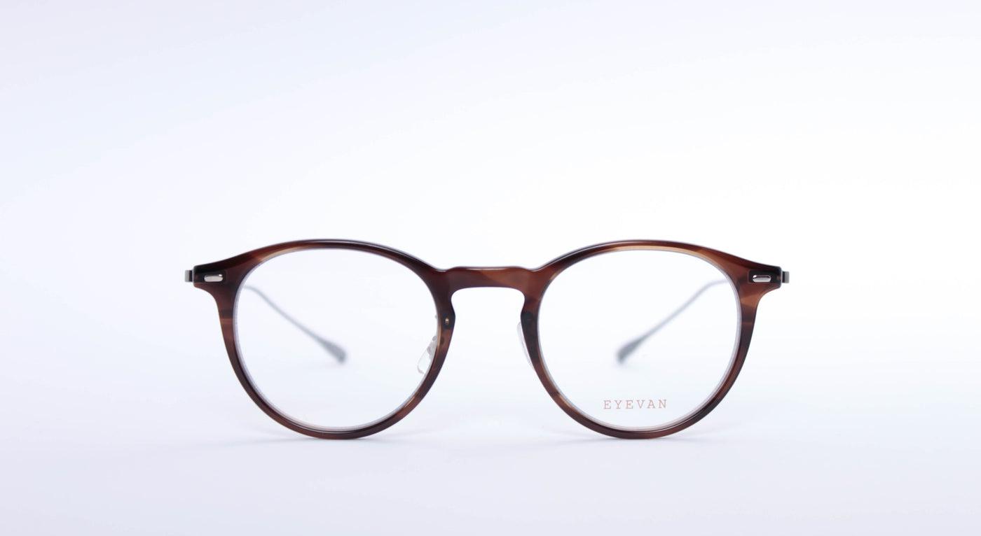 Eyevan 7285 Colon-Brille-Eyevan 7285-PBK - schwarz - gold (black - gold)-46-21-Schönhelden