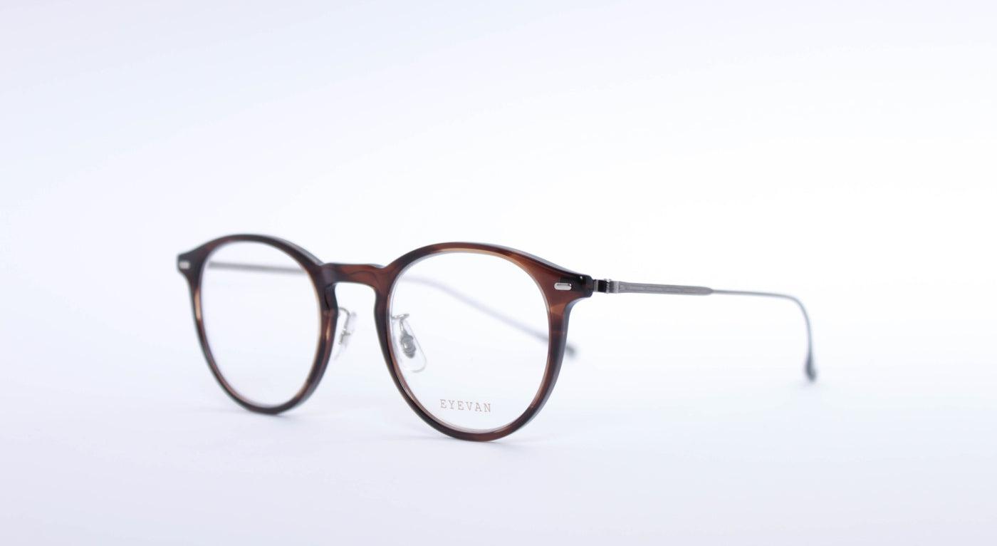 Eyevan 7285 Colon-Brille-Eyevan 7285-PBK - schwarz - gold (black - gold)-46-21-Schönhelden