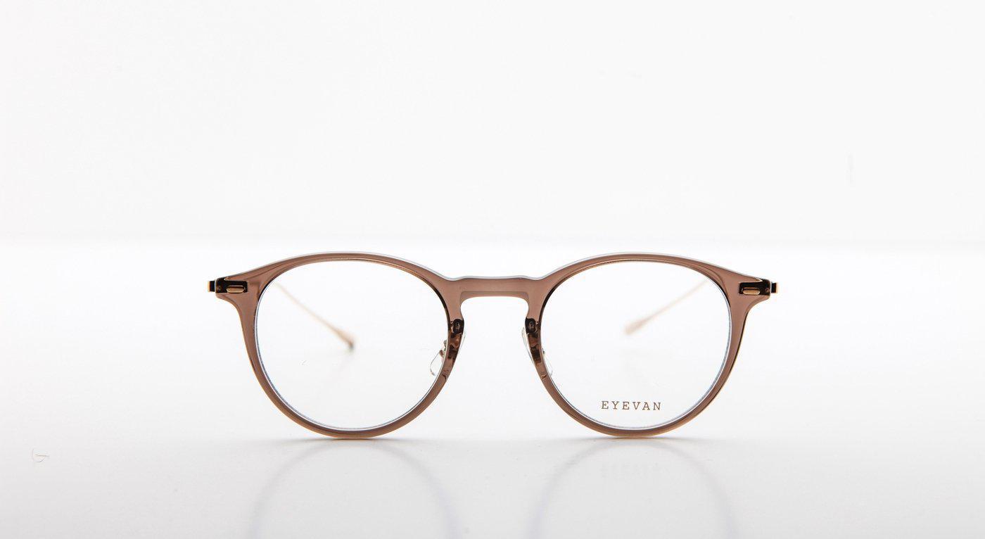 Eyevan 7285 Colon-Brille-Eyevan 7285-PBK - schwarz - gold (black - gold)-46-21-Schönhelden