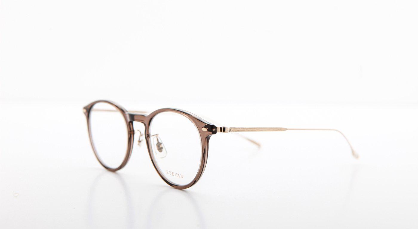 Eyevan 7285 Colon-Brille-Eyevan 7285-PBK - schwarz - gold (black - gold)-46-21-Schönhelden