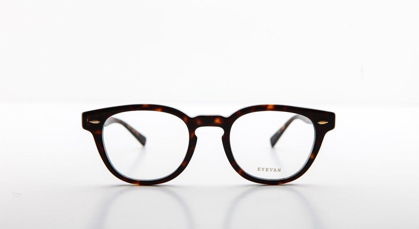 Eyevan 7285 Webb-E-Brille-Eyevan 7285-DT - dunkles Schildpatt (dark tortoise)-47-22-Schönhelden