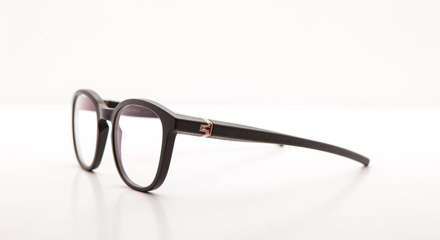 Klenze & Baum - Galilei-Brille-Klenze & Baum-50-20-002 - schwarzbraun (soil)-rose gold-Schönhelden