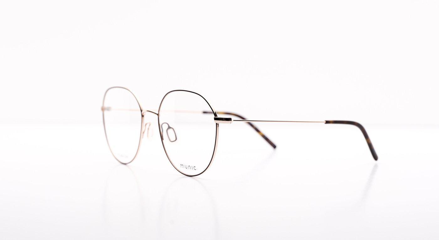 Munic 426-1-Brille-Munic-gold brushed / olive mat 83-53-18-Schönhelden
