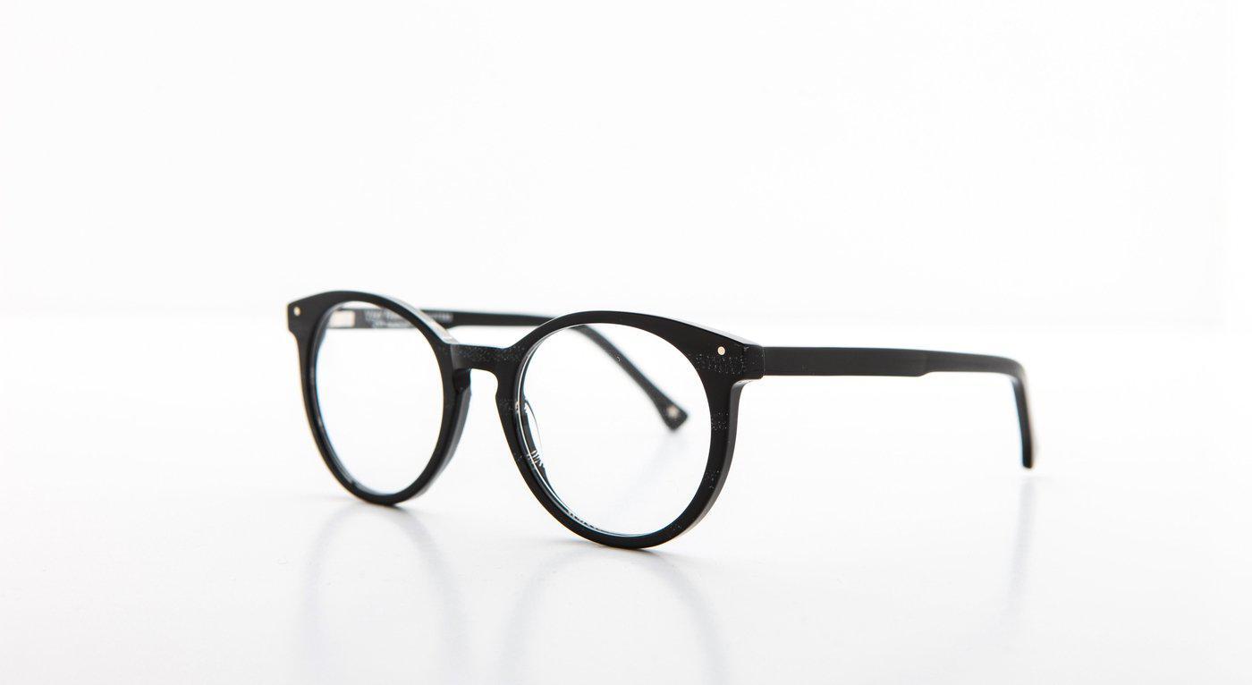 Very French Gangsters - Very Good 3-Brille-Very French Gangsters-090 - metallisch schwarz (Noir Lurex)-50-19-Schönhelden