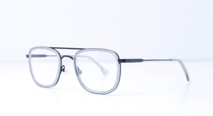 Very French Gangsters - Very Groovy 3-Brille-Very French Gangsters-136 - khaki transparent (kaki tranlucide / métal noir mat)-47-22-Schönhelden