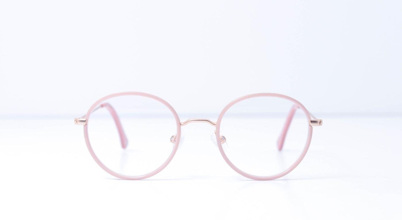 Very French Gangsters - Very Nice 2-Brille-Very French Gangsters-118 - rosiges champagner matt (champagne mat / rose)-44-19-Schönhelden