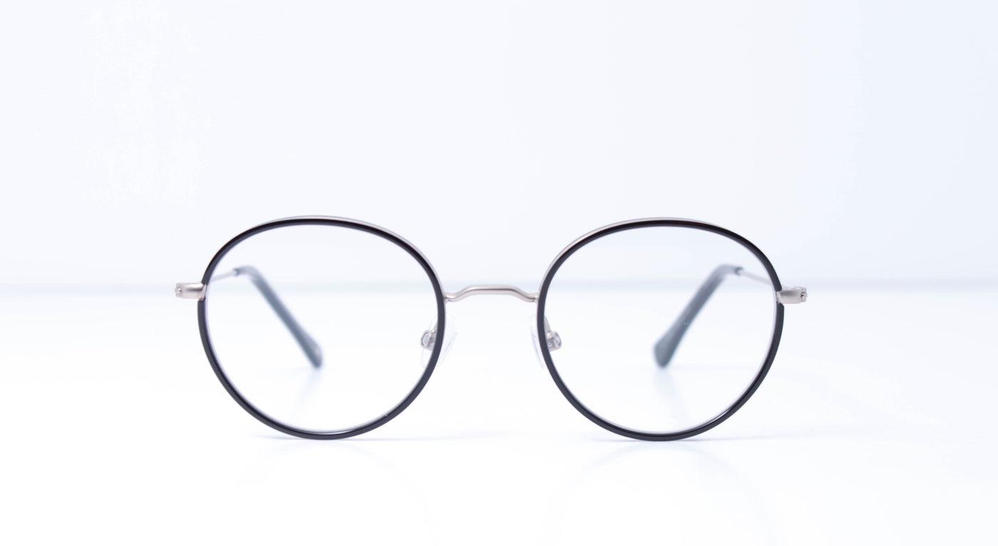 Very French Gangsters - Very Nice 3-Brille-Very French Gangsters-117 - lakritzfarbenes palladium mat (palladium mat / reglisse)-46-20-Schönhelden