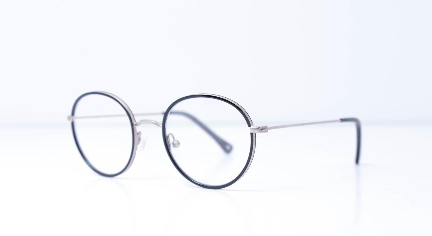 Very French Gangsters - Very Nice 3-Brille-Very French Gangsters-117 - lakritzfarbenes palladium mat (palladium mat / reglisse)-46-20-Schönhelden