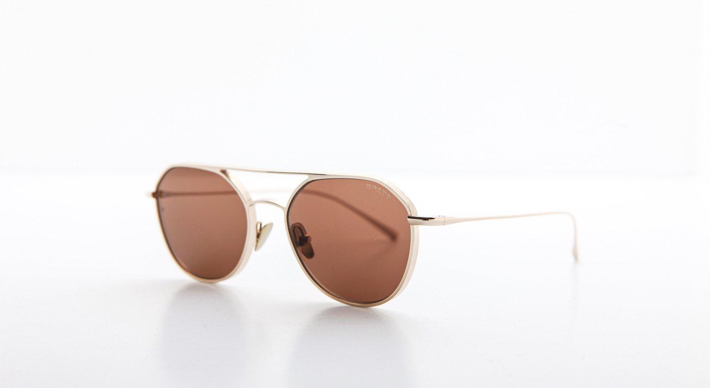 BRETT Bullitt Sun-Brille-Brett-C03 - schwarz (black)-52-18-Schönhelden